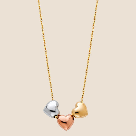 3 Hearts Necklace