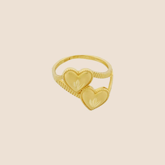 Leafy Love Duo Ring 